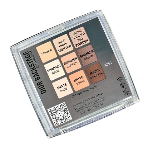 dior backstage pallete|dior backstage palette warm neutrals.